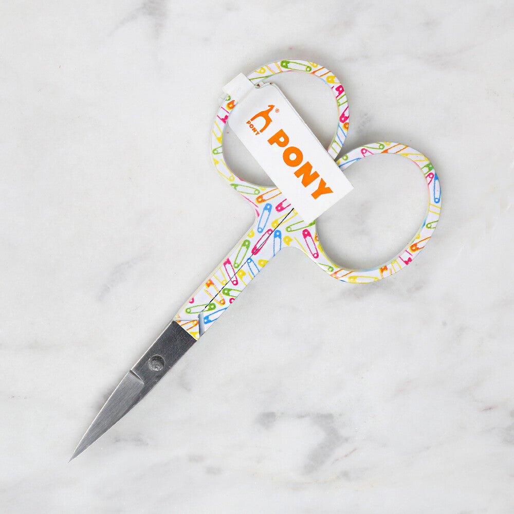 Pony Desenli Dikiş Ve Nakış Makası 9,5 cm